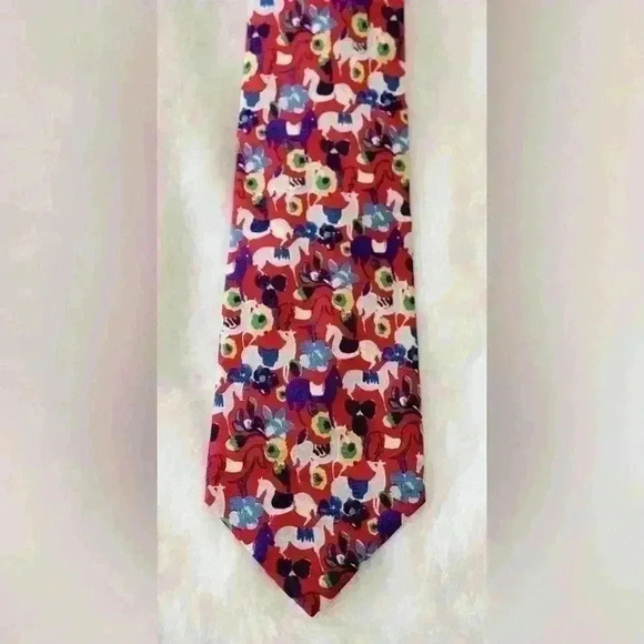 Givenchy Men’s Tie 100% Silk Made in Italy - Picture 1 of 8
